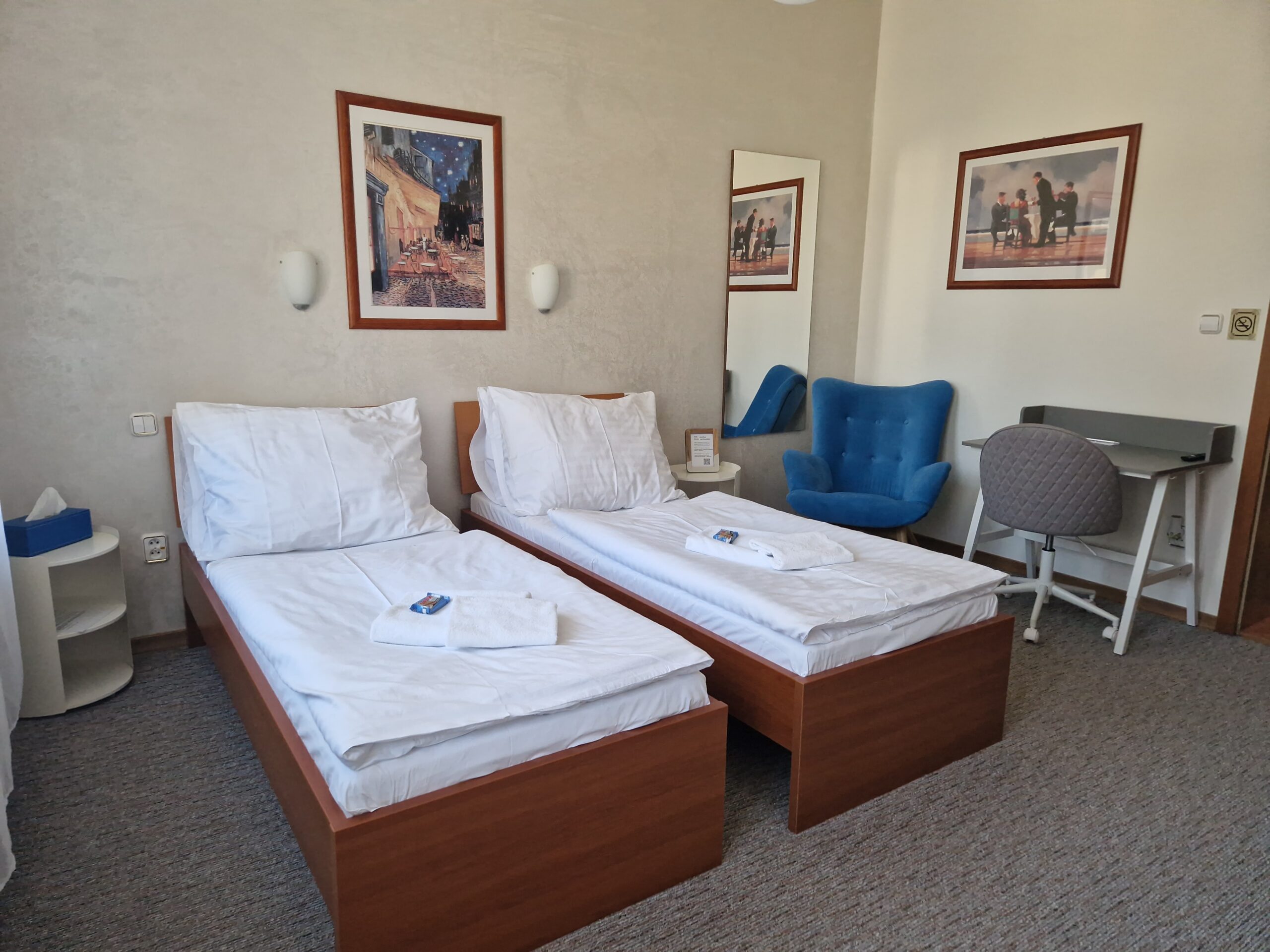 Dvojlôžková izba s oddelenými posteľami